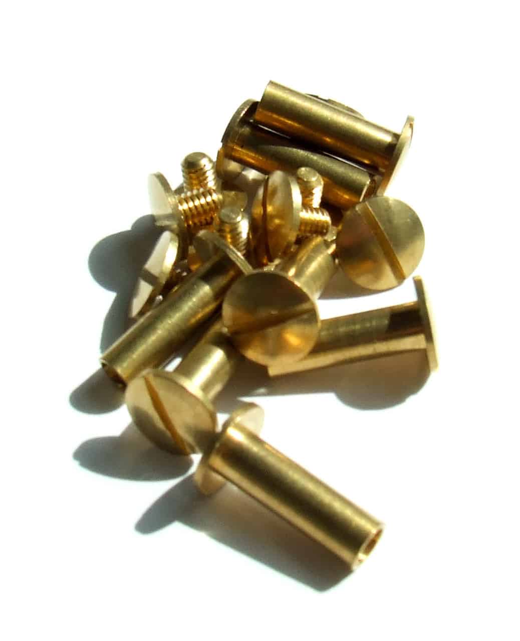 Brass Screws RS Bookbinders