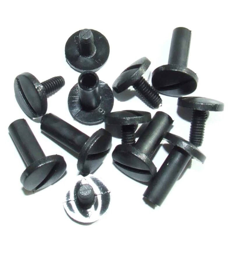 Accessories, Plastic Post Screws, Black