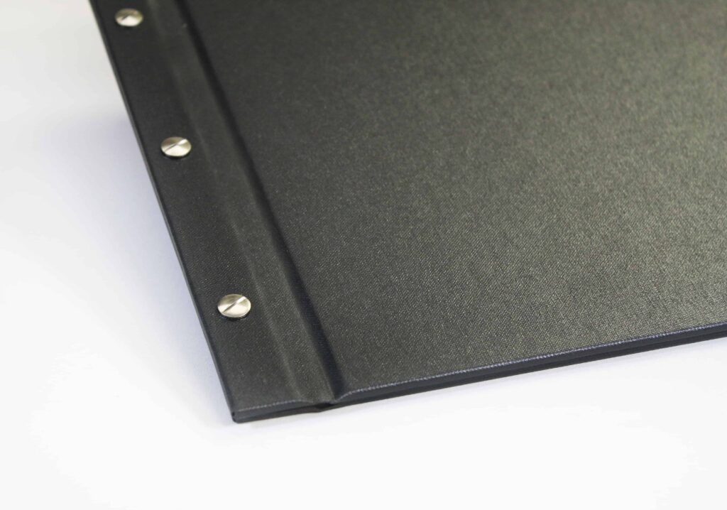 Metallic Exposed Screw Binding Covers - RS Bookbinders