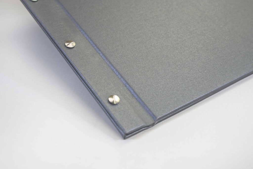 Metallic Exposed Screw Binding Covers - RS Bookbinders