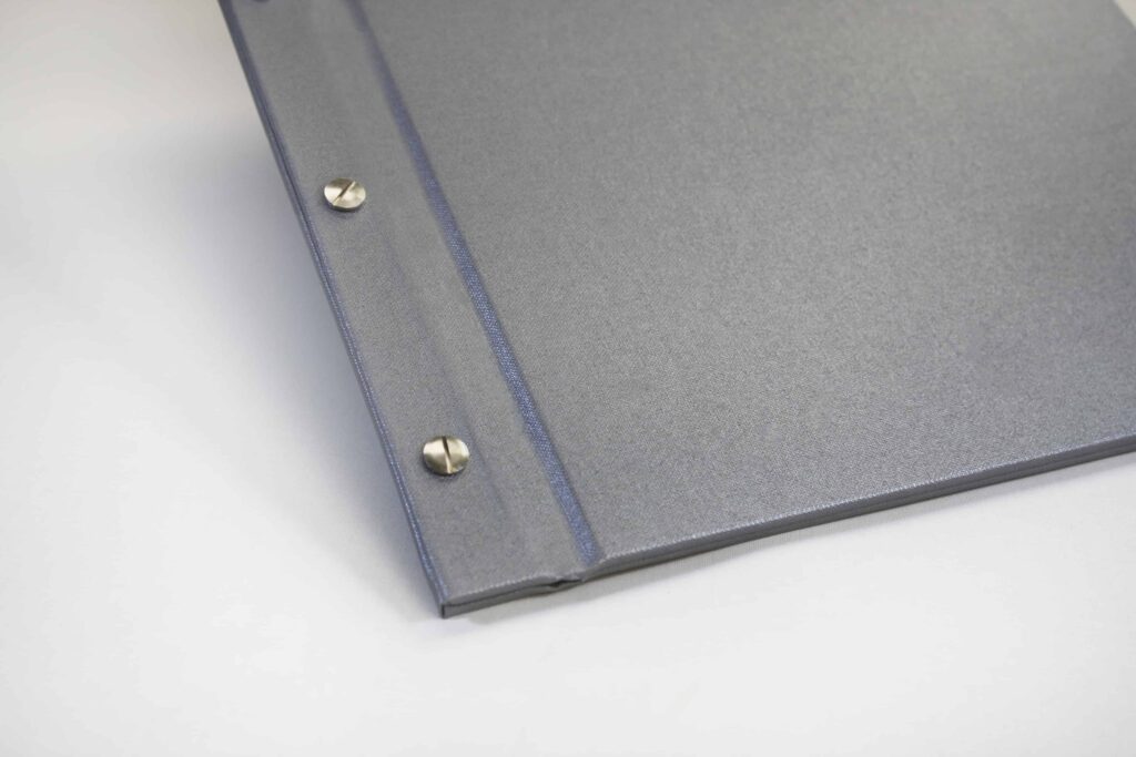 Metallic Exposed Screw Binding Covers - RS Bookbinders