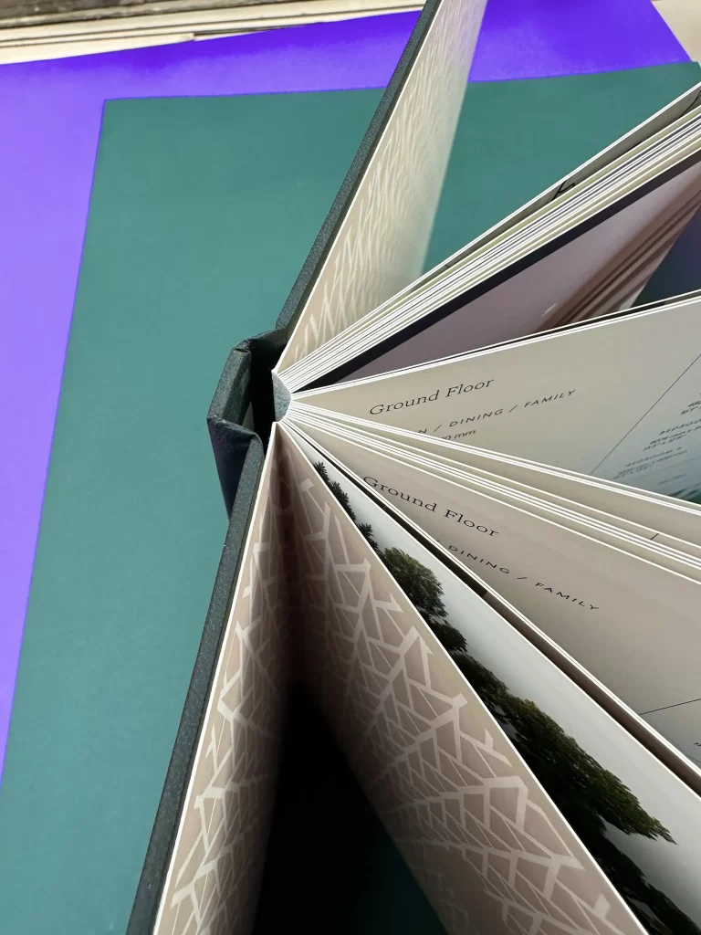 RS Bookbinders layflat binding book