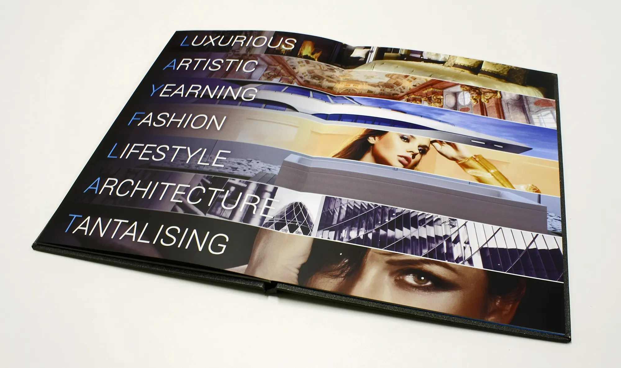 RS Bookbinders layflat binding book